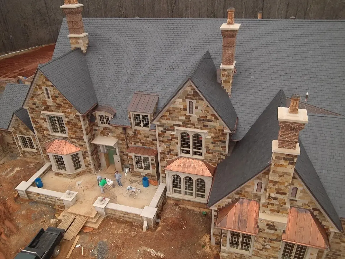 Craftsman Roofing Slate Roof Repair project in Riverdale Park